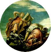 Paolo  Veronese arithmetic, harmony and philosophy china oil painting artist